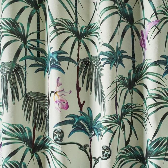 Green Cotton Half Panama