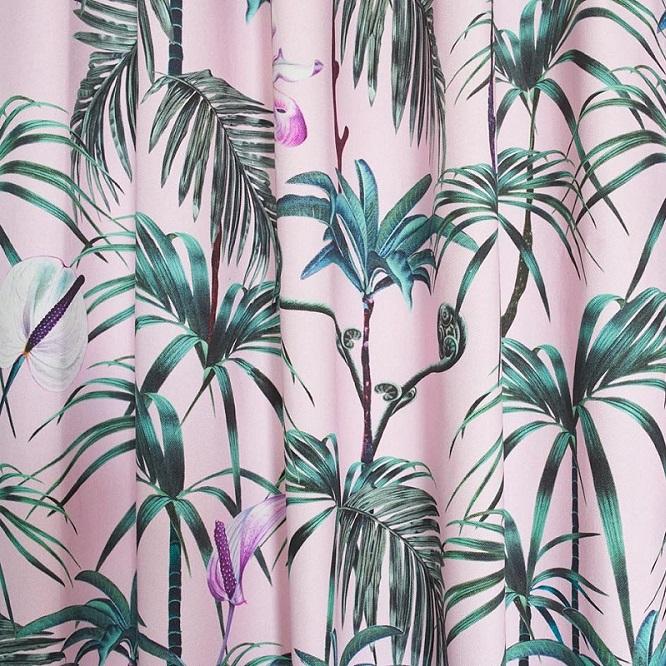 Pink Cotton Half Panama