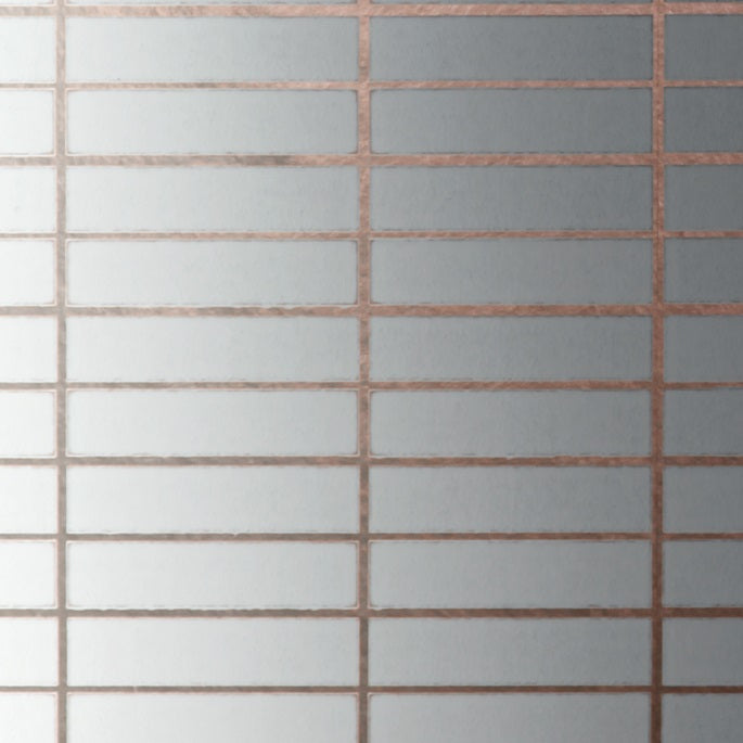 Copper Rose/White