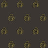 Black/Pale Gold on Dark Grey