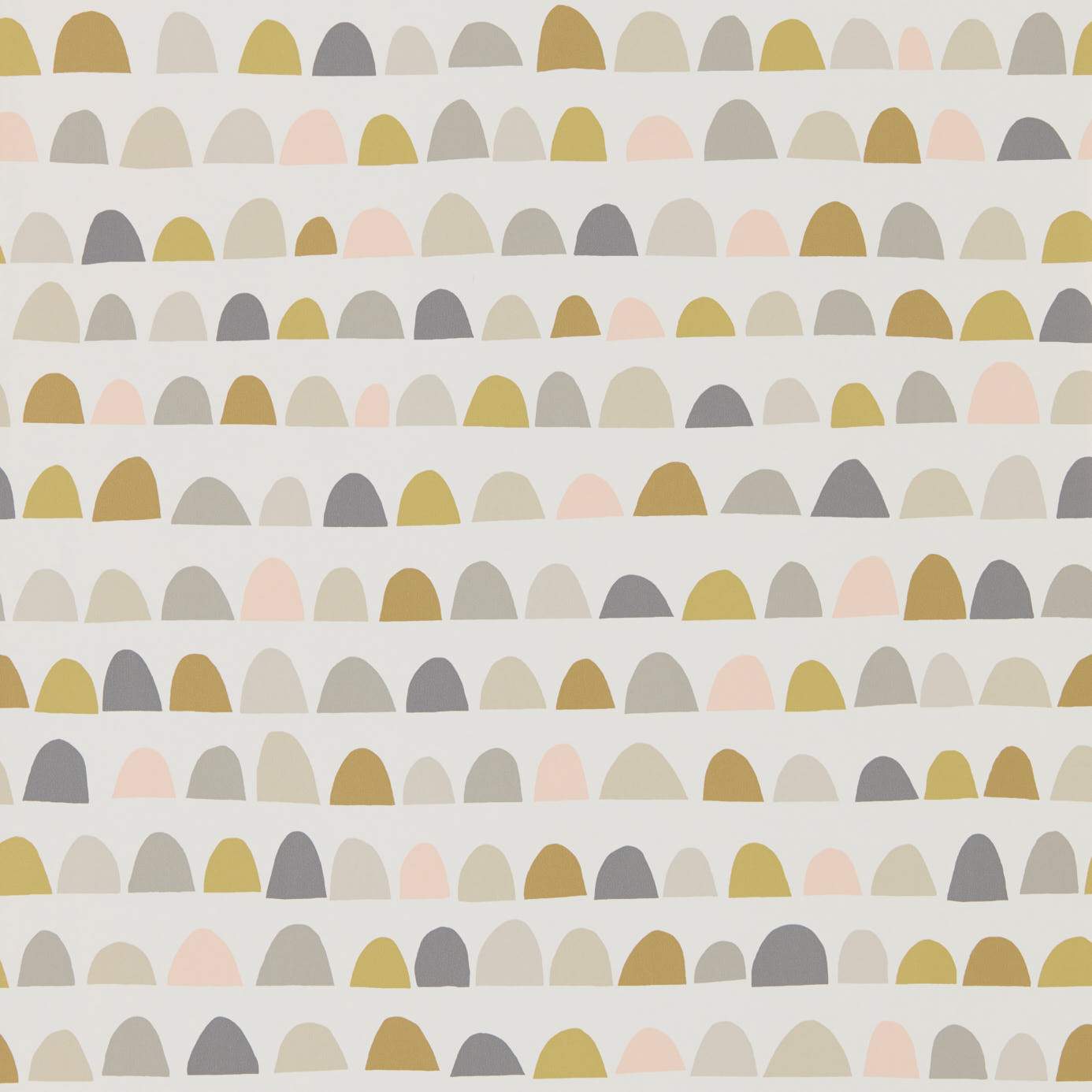 Blush Pink/Charcoal & Mustard