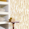 Gold on Swan White