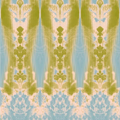 Shades of Sky Blue & Lime Green