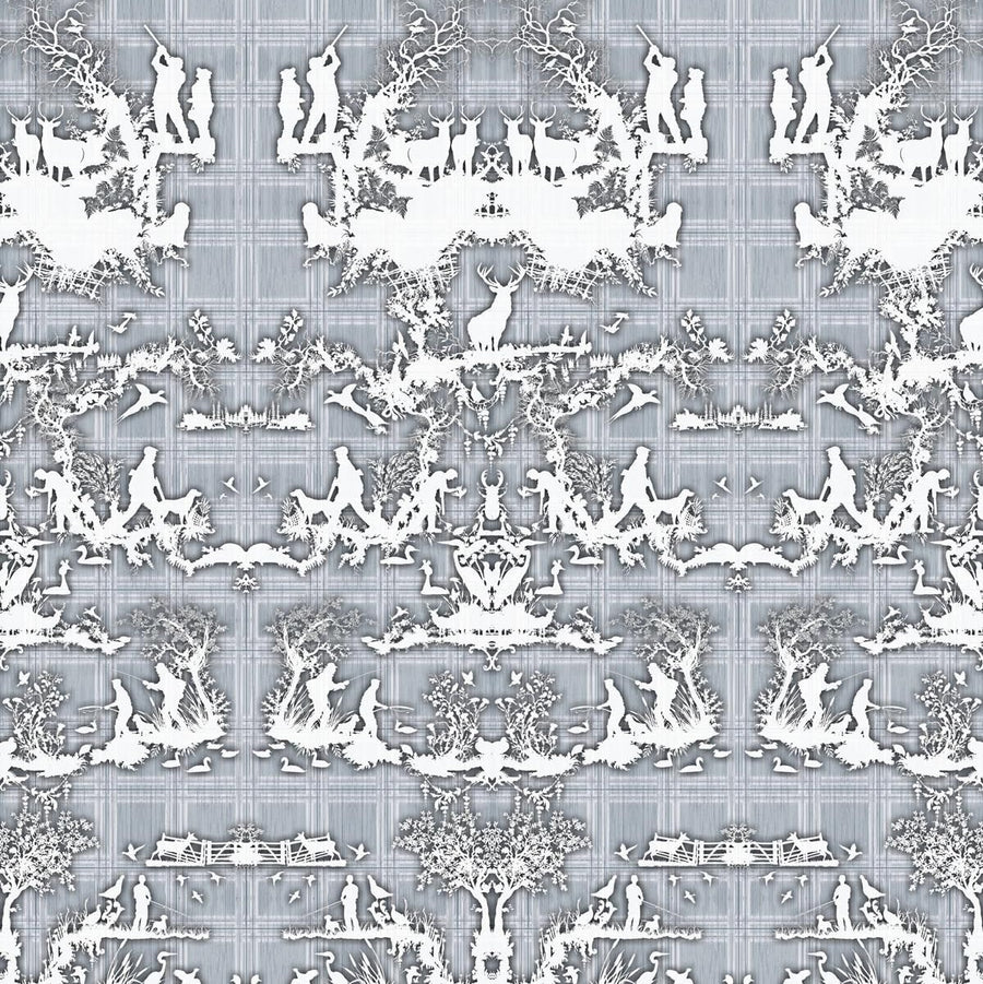 Soft Blue/White