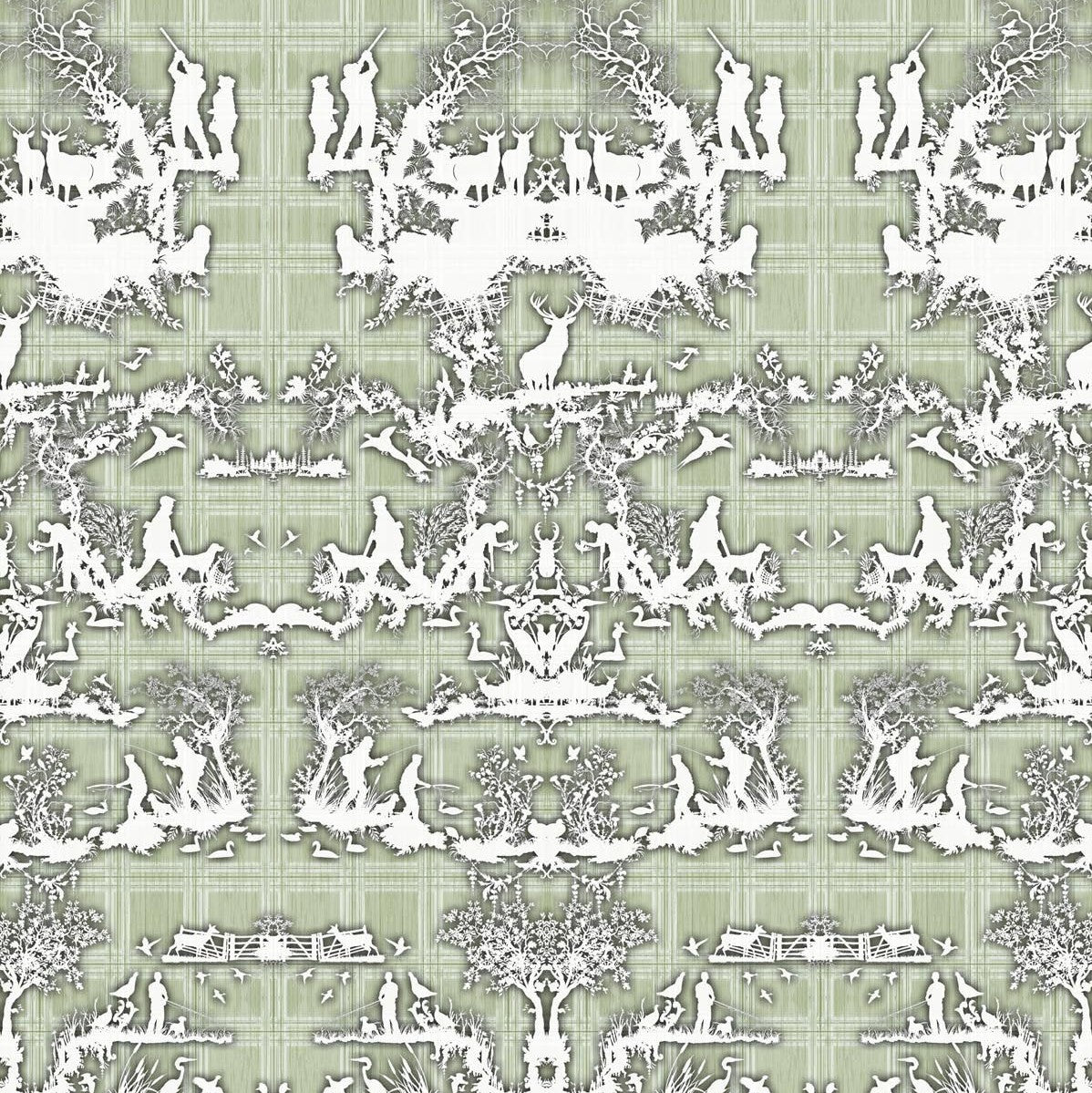 Soft Green/White