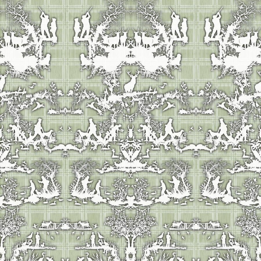 Soft Green/White