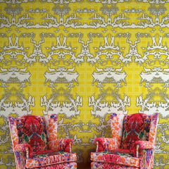 Bright Yellow/White