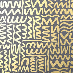 Gold on Charcoal