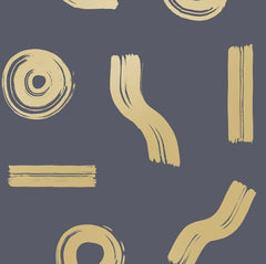 Gold on Charcoal