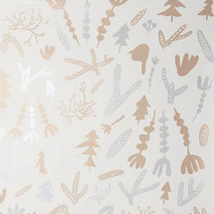 Silver & Gold on Cream