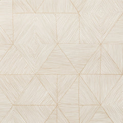 Metallic Gold on Off White